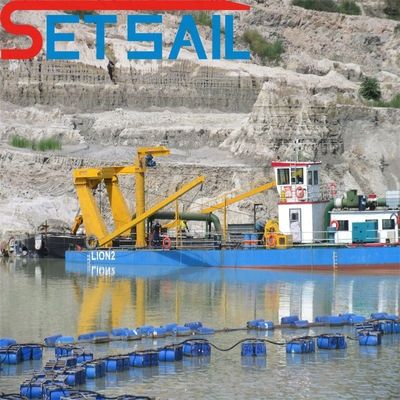 Κούμινς Μηχανή Siemens PLC 3500m3 Κόπτης Suction Sand Dredger για μεγάλης κλίμακας εκσκαφή