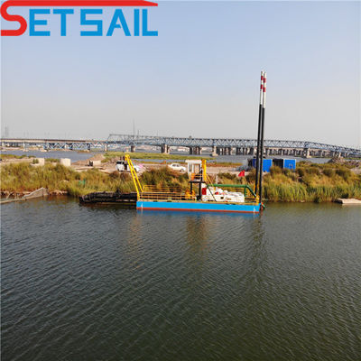 Shijiazhuang 8 ίντσες Αμμουδιές ποταμού και Silt Dredger με υδραυλική προσιτή αντλία άμμου
