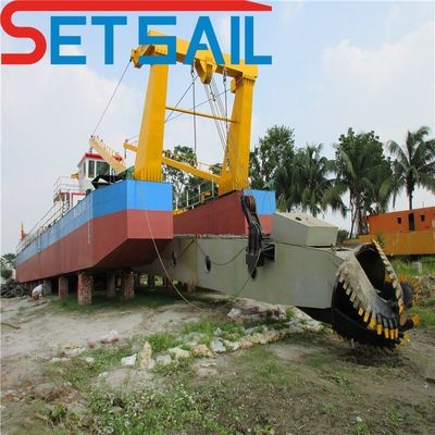 Σιτζαζουάνγκ Cutter Suction Sand Dredger Χρησιμοποιείται στο ποτάμι με ηλεκτρική συσκευή ABB