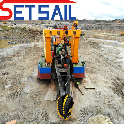 32 ιντσών Cutter Suction Dredger QHCSD-179 με υδραυλικό έλεγχο και προηγμένη τεχνολογία