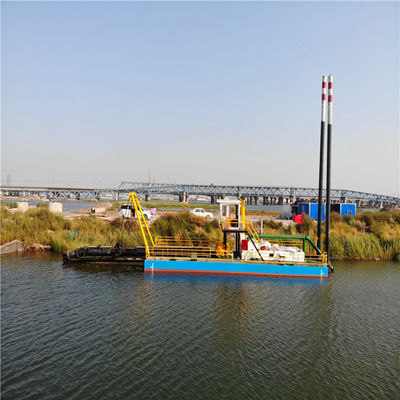 32 ιντσών Cutter Suction Dredger με Cummins Harbor Generator 103kw και 7500m3 ροή νερού