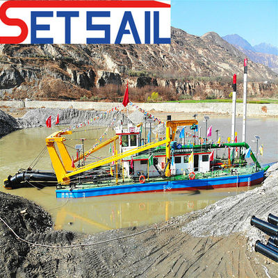 Προσαρμοσμένο αίτημα Sand Mining Cutter Head Dredger για προσαρμοσμένες απαιτήσεις