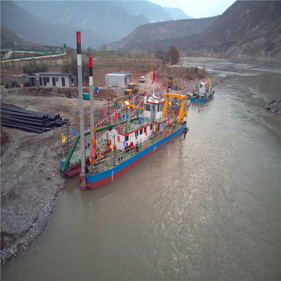 Siemens PLC 22 Inch Cutter Suction Dredger για βαθύτητα εκσκαφής έως 15m και απόδοση