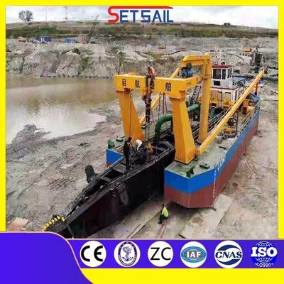 Hna Cutter Suction Mining Machinery Hydraulic Dredger 4-12m πλάτος για τις ανάγκες σας