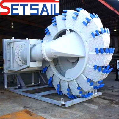 200 mm-800 mm διάμετρος σωλήνα εκφόρτωσης τροχός κουβά άμμου αποβρύχων με σύστημα ελέγχου PLC
