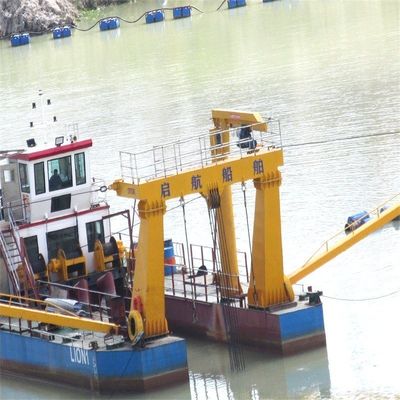 Μηχανή πετρελαίου Αμμοκόπτης Απορρόφηση Δάγκας για τη βούρτσα του ποταμού Δάθος 0,5 μέτρα -30 μέτρα