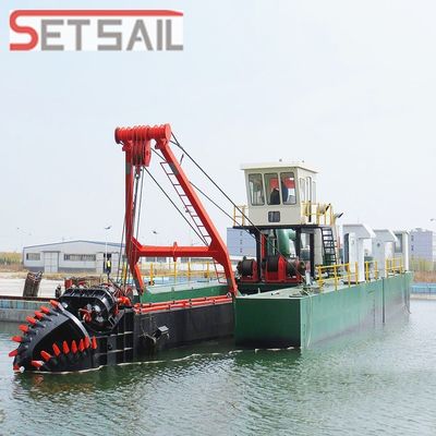 Υπηρεσία μετά την πώληση σε όλη τη διάρκεια της ζωής Υδραυλικός κόπτης Suction Dredger με πιστοποίηση ISO