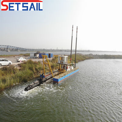 Προσαρμοσμένο υδραυλικό κόπτη Suction Sand Dredger χρησιμοποιώντας Fada Gearbox για τις απαιτήσεις των πελατών