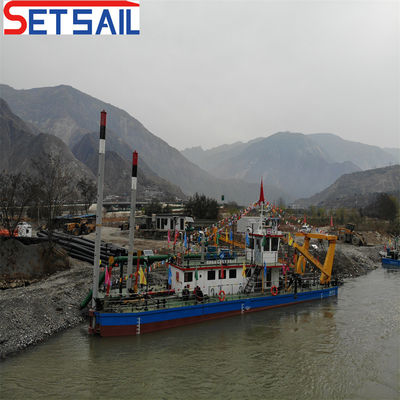 Προσαρμοσμένο υδραυλικό κόπτη Suction Sand Dredger χρησιμοποιώντας Fada Gearbox για τις απαιτήσεις των πελατών