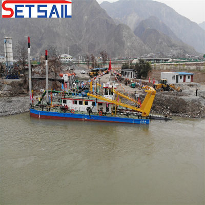 Προσαρμοσμένο υδραυλικό κόπτη Suction Sand Dredger χρησιμοποιώντας Fada Gearbox για τις απαιτήσεις των πελατών