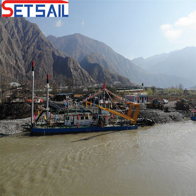 Προσαρμοσμένο υδραυλικό κόπτη Suction Sand Dredger χρησιμοποιώντας Fada Gearbox για τις απαιτήσεις των πελατών