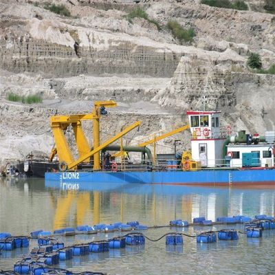 Μηχανή ντίζελ 8 / 12/14 / 16/18/20/26 ίντσες Άμμος ποταμού / λάσπη λίμνης / Cutter Suction Dredger για έργα εκσκαφής