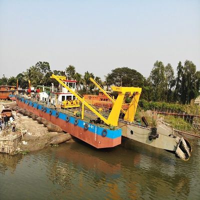 30kw-500kw Ντίζελ Cutter Suction Dredger για προσαρμοσμένη ροή νερού 3500/4000/5000/6000m3