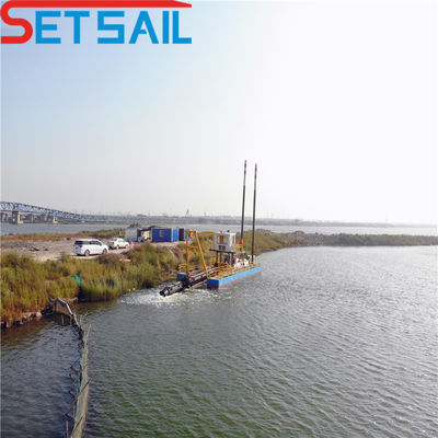 250mm διάμετρος σωλήνα εκφόρτωσης 12 ίντσες κόπτης Suction Sand Dredger με πιστοποίηση ISO