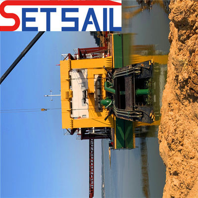 Υδραυλικός κόπτης Rexroth Απορροφητική σκούπα άμμου με κινητήρα ντίζελ Πολιτική επιστροφής 30 ημερών