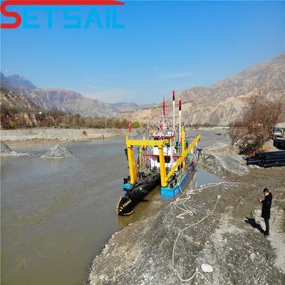 Η Siemens PLC 12inch Cutter Suction Dredger για την εκσκαφή αμμουδιού ποταμού και επιστροφή χρημάτων 30 ημερών