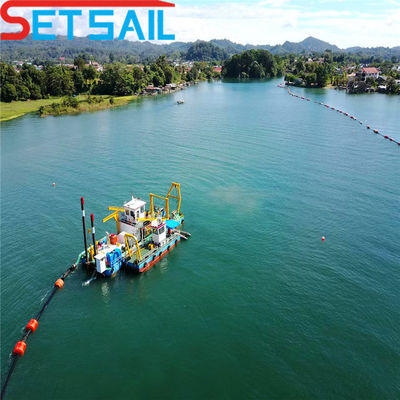 Η Siemens PLC 12inch Cutter Suction Dredger για την εκσκαφή αμμουδιού ποταμού και επιστροφή χρημάτων 30 ημερών