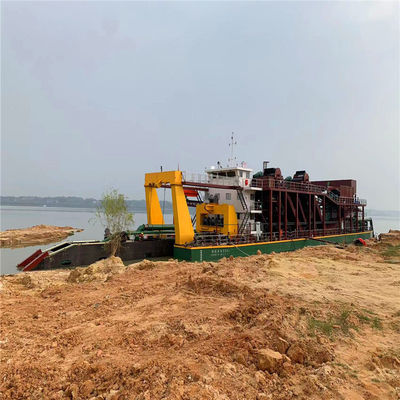 Η αντλία λυμάτων Shijiazhuang χρησιμοποιείται σε 39m Cutter Suction Dredger για έργο εκσκαφής