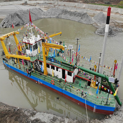 Η αντλία λυμάτων Shijiazhuang χρησιμοποιείται σε 39m Cutter Suction Dredger για έργο εκσκαφής