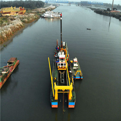 Η αντλία λυμάτων Shijiazhuang χρησιμοποιείται σε 39m Cutter Suction Dredger για έργο εκσκαφής