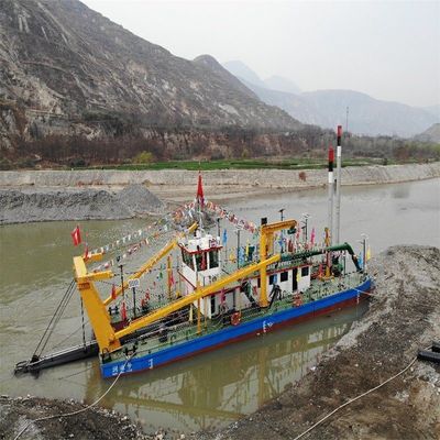Η αντλία λυμάτων Shijiazhuang χρησιμοποιείται σε 39m Cutter Suction Dredger για έργο εκσκαφής