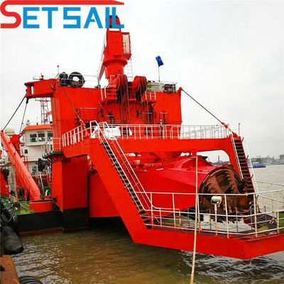 53 Meter Head Rexroth Υδραυλικός έλεγχος 12 ιντσών κόπτης αναρρόφηση βρύση με αντλία άμμου