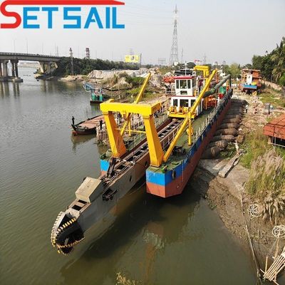 53 Meter Head πλήρης αυτόματος υδραυλικός έλεγχος 12 ιντσών κόπτης αναρρόφηση χωματόξυλο