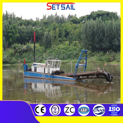 12 ιντσών τρύπα τύπου Cutter Suction Dredger με άγκυρο Boom Δια βίου μετά την πώληση