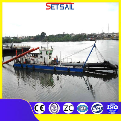 12 ιντσών τρύπα τύπου Cutter Suction Dredger με άγκυρο Boom Δια βίου μετά την πώληση
