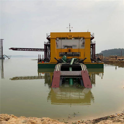 GPS Position Cutter Suction Dredger QHCSE-33 για υδραυλικούς κινητήρες ντίζελ