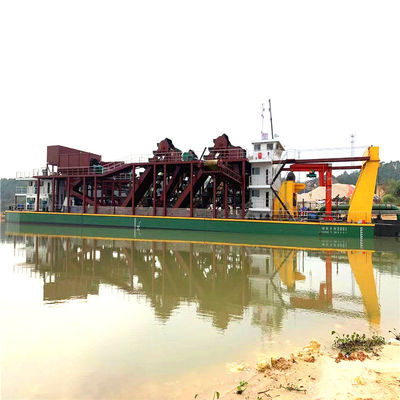 GPS Position Cutter Suction Dredger QHCSE-33 για υδραυλικούς κινητήρες ντίζελ