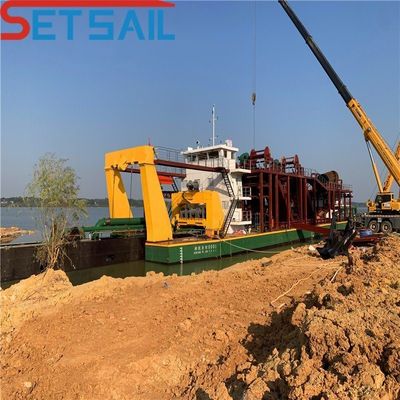 10 ιντσών CTN Σλοτ τύπου πετρελαιοκινητήρα Cutter Suction Dredger για εφαρμογές βυθότρυψης