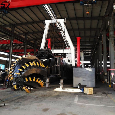 Συσκευή Siemens PLC Control Cutter Suction Sand Dredger με κατανάλωση καυσίμου 34L-500L