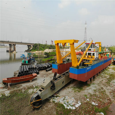 Συσκευή Siemens PLC Control Cutter Suction Sand Dredger με κατανάλωση καυσίμου 34L-500L