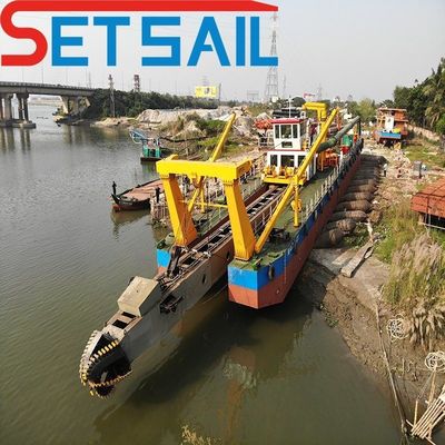 Υδροκυκλώνας Siemens PLC Υδραυλικός κόπτης Suction Sand Dredger Μηχανή με αντλία