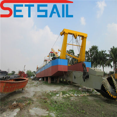 Υδροκυκλώνας Siemens PLC Υδραυλικός κόπτης Suction Sand Dredger Μηχανή με αντλία
