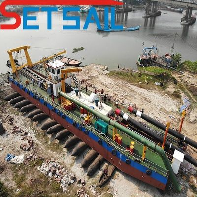 Συστήματα PLC της Siemens Μηχανή ντίζελ Αμμοσυλλεκτής που χρησιμοποιείται στο ποτάμι για προσαρμοσμένες ανάγκες