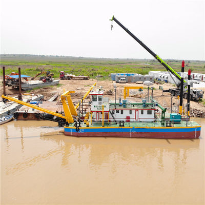 53 Meter Head Full 10 Inch Cutter Suction Dredger Κόστος αποστολής και σύστημα προετοιμασίας