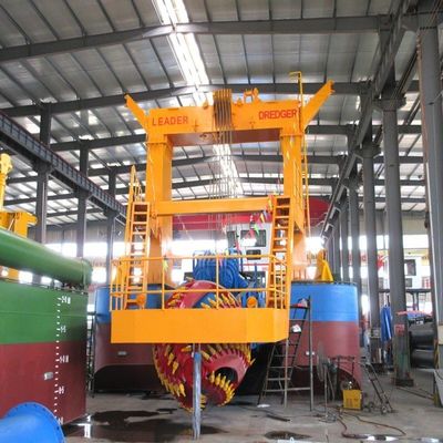 53 Meter Head Full 10 Inch Cutter Suction Dredger Κόστος αποστολής και σύστημα προετοιμασίας