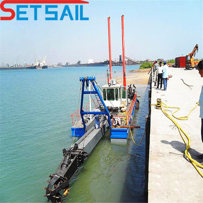 10 ίντσες κόπτης αναρρόφηση Silt Dredger με 8 μέτρα βάθος αναρρίχησης και Rexroth υδραυλική