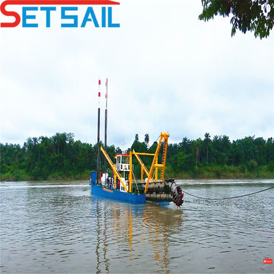10 ίντσες κόπτης αναρρόφηση Silt Dredger με 8 μέτρα βάθος αναρρίχησης και Rexroth υδραυλική