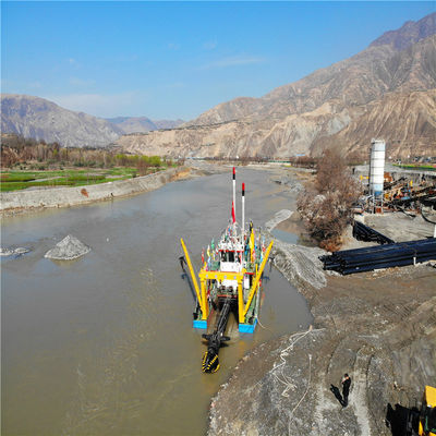 10 ίντσες Cutter Suction Dredger για τον ποταμό λίμνη επαγγελματικό εξοπλισμό βυθοκόπησης