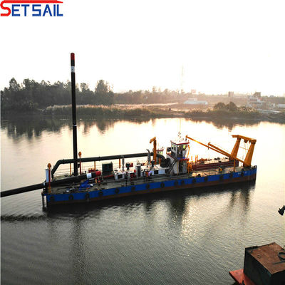 Υδραυλικό σύστημα πιστοποιημένο CE 10inch Cutter Suction Dredger για συνολικό μήκος 31,1 μέτρα