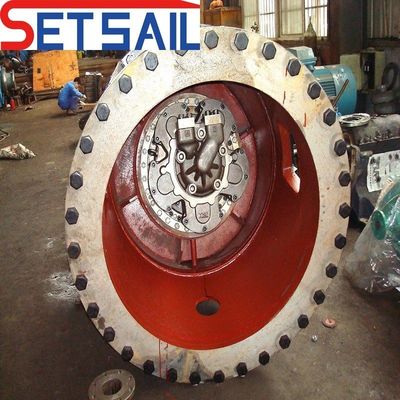 Τύπος σχισμής CTS Rexroth Υδραυλικός κόπτης Suction Dredger με υδραυλικό μετρητή πίεσης