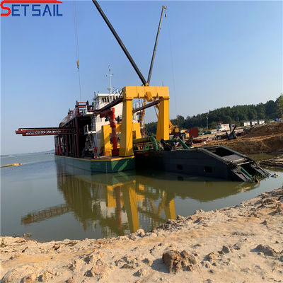 Υδραυλικό σύστημα πιστοποιημένο CE 10inch Cutter Suction Dredger για συνολικό μήκος 31,1 μέτρα