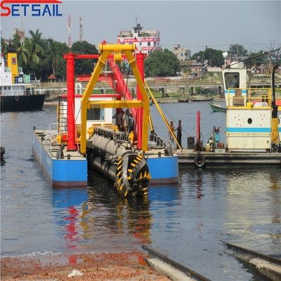 31.1 μέτρο Συνολικό μήκος ΗΠΑ Εγκαταστήστε ιστιοφόρο 10 ιντσών κόπτης αναρρόφηση Silt Dredger με κόπτες δόντια