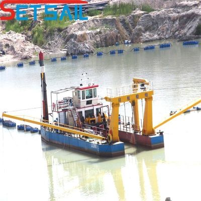 10 ίντσες κόπτης αναρρόφηση άμμου Dredger Δύο κόπτης κεφαλή για υψηλής χωρητικότητας άμμο Dredging