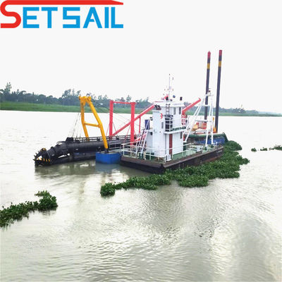 10 ίντσες κόπτης αναρρόφηση άμμου Dredger Δύο κόπτης κεφαλή για υψηλής χωρητικότητας άμμο Dredging