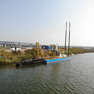 85 τόνους Συνολικό βάρος κόπτης Suction Dredger για άμμο Rexroth υδραυλικό σύστημα 8 ίντσες