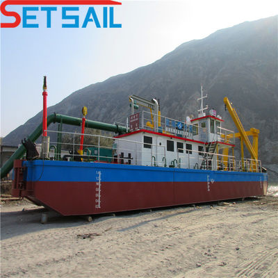 8-14 ιντσών υδραυλικός κόπτης Suction Sand Vessel με Weichai Diesel κινητήρα και Rexroth